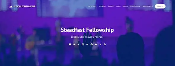 Steadfast - Responsive WordPress Church Theme