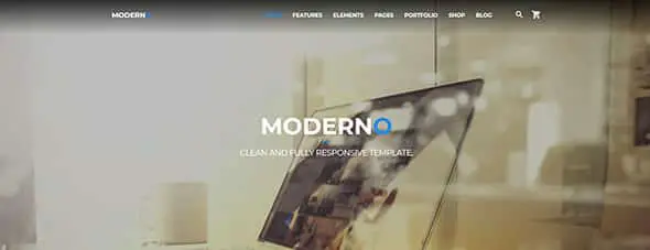 Moderno - Multipurpose Fast Performance HTML Template Preview