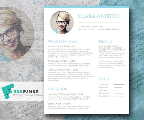 Freebie Resume Template