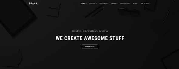 Brand. - Creative Professional Website Template