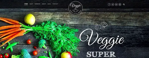 Veggie Supermarket _ Professional Website Template