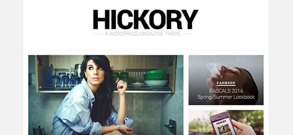 Hickory - WordPress Magazine Theme