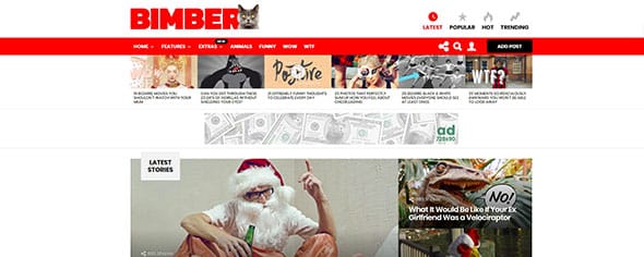 Bimber - WordPress Magazine Theme