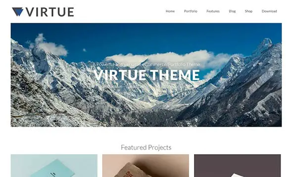 Virtue Theme Free eCommerce WordPress Theme