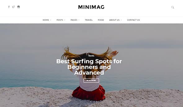 Minimag WordPress Child Theme
