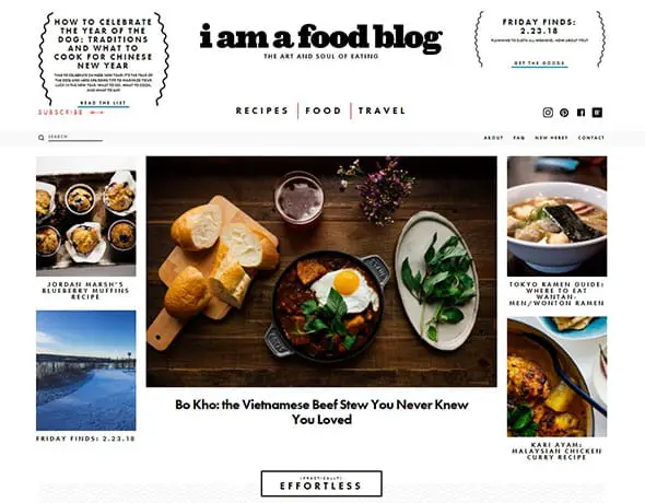 I Am A Food Blog