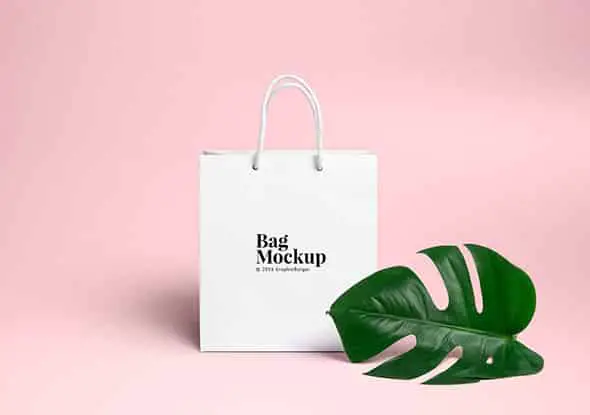 shopping bag free mockup