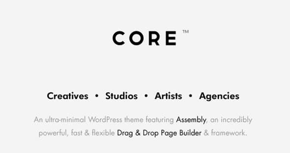 13 Core – A Minimal Portfolio WordPress Theme