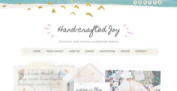 20 Hand-crafted Joy WordPress Theme