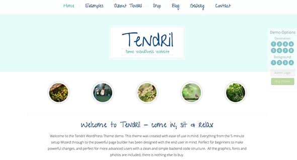 7 Tendril Watercolor - Blog & Shop