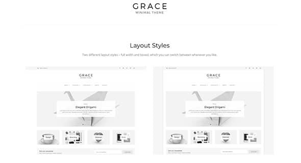 8 Grace - Minimal WordPress Blog Theme