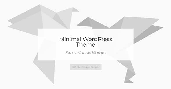 12 Mindest - Minimal WordPress Blog Theme