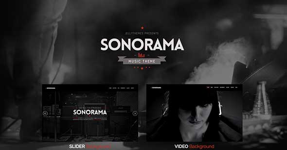 12 Sonorama - Onepage Music Template