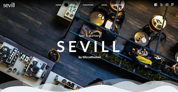 17 Sevill Vintage WordPress Theme