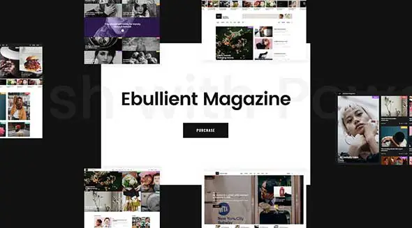 3 Ebullient - A Modern News and Magazine Theme