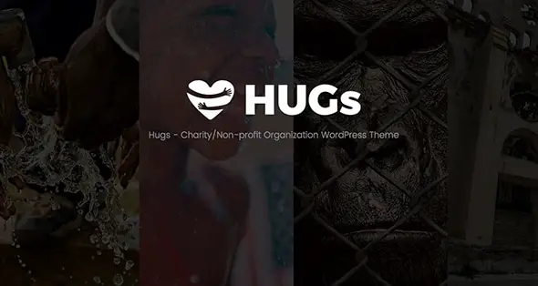 8 Hugs non-profit WordPress theme