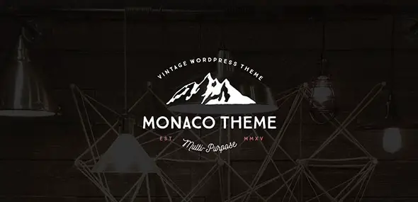 8 Monaco Vintage WordPress Theme