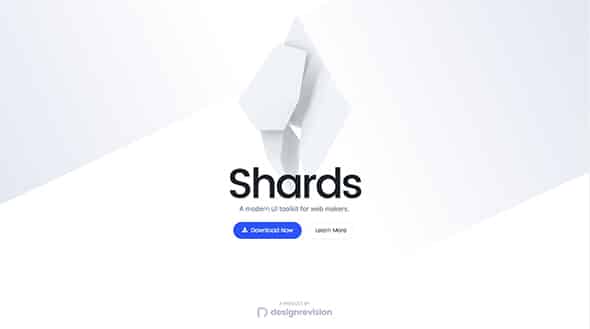 1 Shards- A modern UI toolkit based on Bootstrap 4