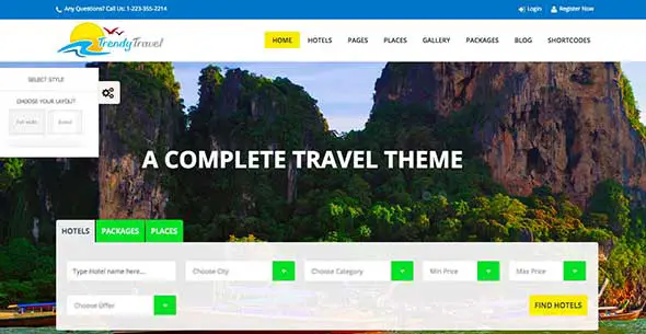 25 Best Travel WordPress Themes for Bloggers