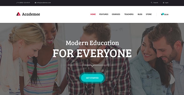 11 Academee | Education Center & Training Courses WordPress Theme