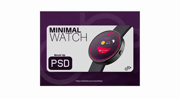 13 Photorealistic PSD smartwatch mockup