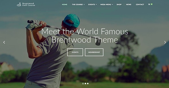 2 Brentwood - Golf Course Theme