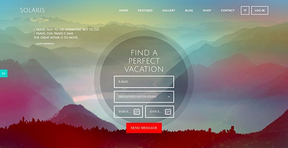 20 Solaris | Travel Agency WordPress Theme