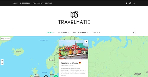 7 Travelmatic - Travel Blog WordPress Theme