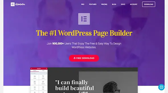 WordPress Page Builder - Elementor