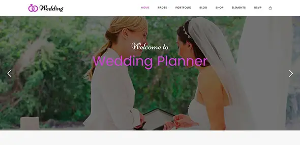 25 Wedding - Wedding & Wedding Planner WordPress Theme
