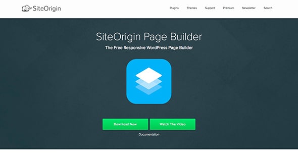 WordPress Page Builders: SiteOrigin