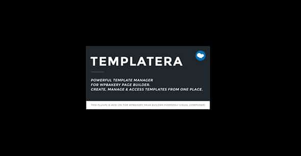8 Templatera – Template Manager for Visual Composer