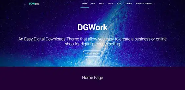 1 DGWork - Powerful Responsive Easy DigitalDownloads Theme