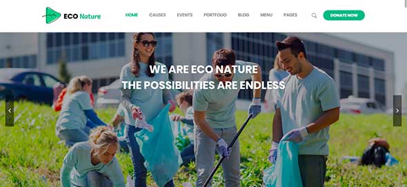 Eco - Eco Nature WordPress Theme