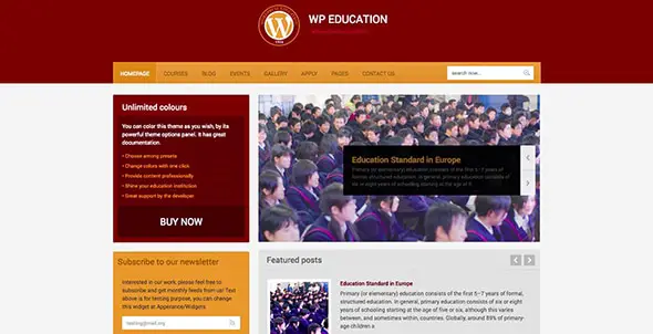 17 WP Education - Responsive, professional and powerful education theme