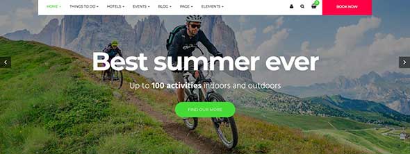 23 Ecopark - WordPress Theme for Tour, Vacation, Travel & Resort