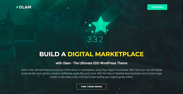 24 Olam - WordPress Easy Digital Downloads Theme, Digital Marketplace, Bookings