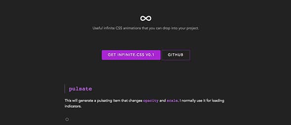 4 Infinite - useful CSS animations