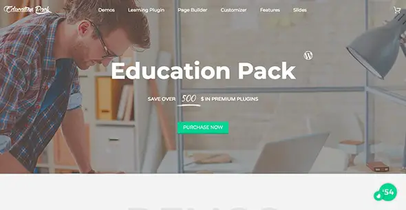 5 Education Pack - Education Learning Theme WP
