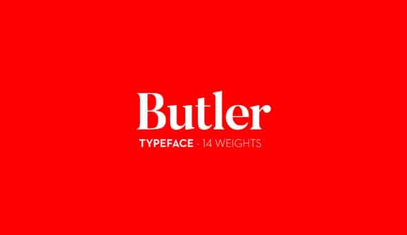 1 Butler Free Classic Fonts