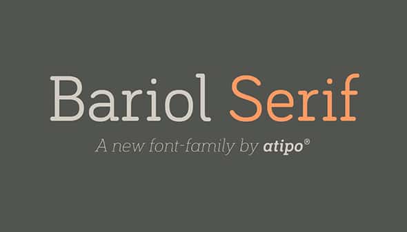 13 Bariol Serif Free Classic Font