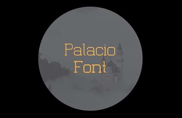 20 Palacio Font Free Classic Font