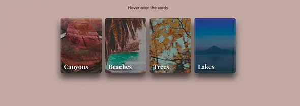 3 Parallax Depth Cards Free Material Design Code Snippets 