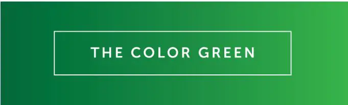 Science of Colors - Green