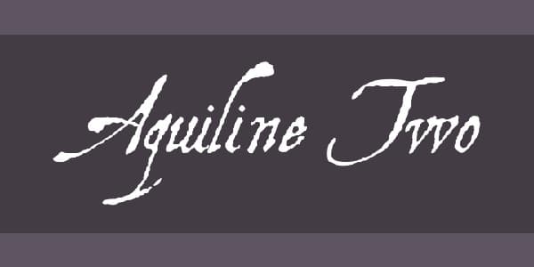 15 Beautiful Free Wedding Fonts for Designing the Perfect Invitation - Aquiline Two