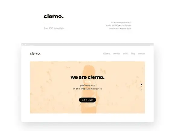 12 Free E-commerce Psd Templates to Quickly Build an Impressive Online Store - Clemo