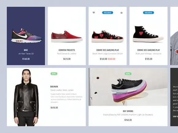 12 Free E-commerce Psd Templates to Quickly Build an Impressive Online Store - E-commerce UI Blocks