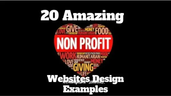 20 Amazing Non-Profit Website Design Examples