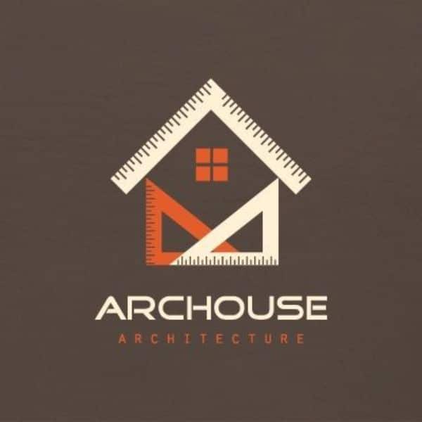 13 Smart Architecture Logo Designs- Archhouse