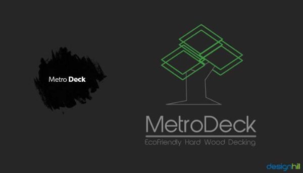 13 Smart Architecture Logo Designs- Metro Deck